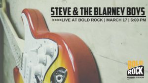 Live Music: Steve & The Blarney Boys @ Bold Rock Mills River  | Mills River | North Carolina | United States