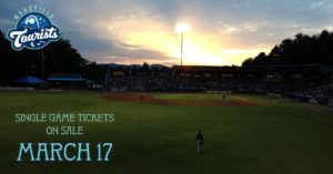 Single Game Tickets On Sale! @ Asheville Tourists Baseball Club  | Asheville | North Carolina | United States