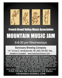 FBVMA Mountain Music jam session @ Sanctuary Brewing Company  | Hendersonville | North Carolina | United States