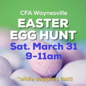 CFA Waynesville Easter Egg Hunt (10 & under) @ Chick-fil-A Waynesville NC  | Waynesville | North Carolina | United States