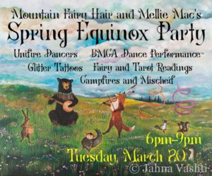 Spring Equinox Celebration @ unWINE'd at Mellie Mac's  | Black Mountain | North Carolina | United States