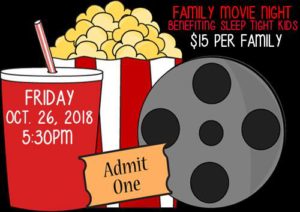 Family Movie Night Fundraiser! benefiting Sleep Tight Kids @ The Little Gym of Asheville  | Asheville | North Carolina | United States