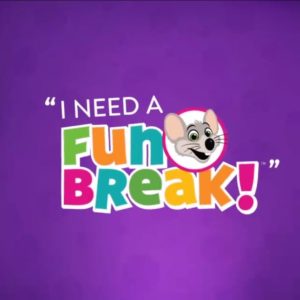 "I Need a Fun Break" 50 FREE Tickets Promotion @ all area Chuck E Cheese's restaurants