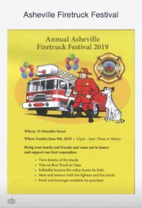 Annual Asheville Firetruck Festival 2019 @ 35 Woodfin St, Asheville | Asheville | North Carolina | United States