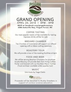 Grand Opening of Pisgah Coffee Roasters! @ Pisgah Coffee Roasters  | Pisgah Forest | North Carolina | United States