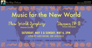 Concert: 'Music for the New World' @ Unca: Lipinski Auditorium Asheville | Asheville | North Carolina | United States