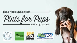 Pints for Pups @ Bold Rock Mills River  | Mills River | North Carolina | United States