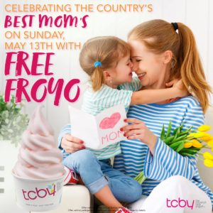 Mother's Day Free Froyo @ TCBY Dingle Creek Crossing  | Asheville | North Carolina | United States