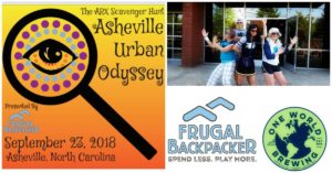 Asheville Urban Odyssey Scavenger Hunt/Race @ One World Brewing  | Asheville | North Carolina | United States