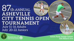 87th Asheville City Open Tennis Tournament @ Aston Park Tennis Center | Asheville | North Carolina | United States