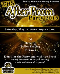 After Prom Party 2018 @ Smoky Mountain Sk8way & FUN ZONE  | Waynesville | North Carolina | United States