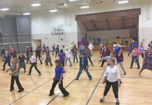 Monthly Line Dancing Party @ Tempie Avery Montford Center  | Asheville | North Carolina | United States