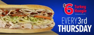 $6 Turkey Hoagie @ Lee's Hoagie House (Candler) | Candler | North Carolina | United States