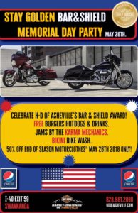 Stay Golden Memorial Day Party @ Harley-Davidson of Asheville | Swannanoa | North Carolina | United States