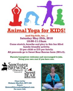 Animal Yoga For Kids @ Sanctuary Brewing Company  | Hendersonville | North Carolina | United States