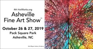 Hot Works Asheville Fine Art Show @ Pack Square Park | Fletcher | North Carolina | United States