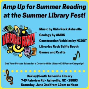 Summer Library Festival @ Oakley Park | Asheville | North Carolina | United States