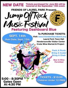 Jump Off Rock Music Festival @ Jump Off Rock | Laurel Park | North Carolina | United States