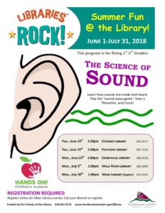 Hands On! The Science of Sound @ Etowah Public Library | Etowah | North Carolina | United States