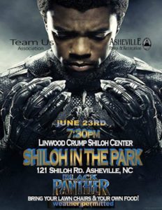 SHILOH in the PARK Outdoor Movie @ Linwood Crump Shiloh Center | Asheville | North Carolina | United States