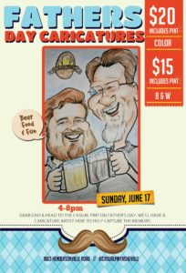 Father's Day Caricatures & Beer! @ The Casual Pint (Asheville)  | Asheville | North Carolina | United States