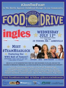 Headlock on Hunger Food Drive @ Ingles on Tunnel Rd | Asheville | North Carolina | United States