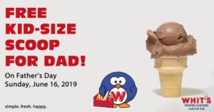 FREE Kid-Size Scoop for Dads! @ Whit's Frozen Custard Asheville locations