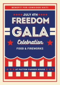 Freedom Gala : 2nd Annual Fourth of July DARC Social Ride & Consider Haiti Fundraiser @ The Parker-Patton House | Asheville | North Carolina | United States