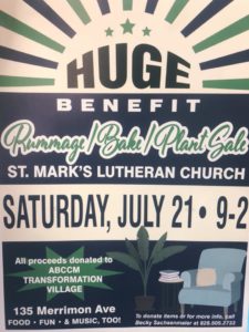 HUGE Benefit/Bake/Plant Sale @ St. Mark’s Lutheran Church | Asheville | North Carolina | United States