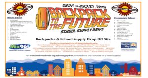 Backpack to the Future! - School Supply Drive @ Asheville Pizza & Brewing Co. | Asheville | North Carolina | United States