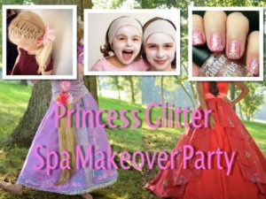 Princess Glitter Spa Makeover Party @ Engaged Asheville  | Woodfin | North Carolina | United States