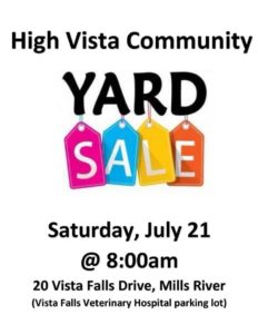 High Vista Community Yard Sale @ High Vista Community | Mills River | North Carolina | United States