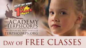 Day of Free Dance Classes & Open House @ The Academy at Terpsicorps Theatre of Dance  | Asheville | North Carolina | United States