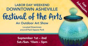 The Labor Day Weekend Downtown Asheville Festival of the Arts @ Pack Square Park  | Asheville | North Carolina | United States