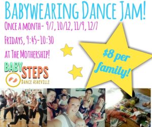 Babywearing Dance Jam @ The Mothership: Asheville Doula and Birth Services | Asheville | North Carolina | United States