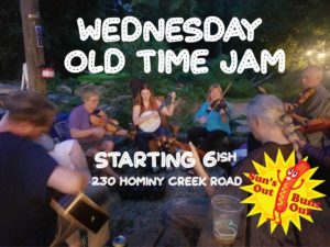 Wednesday Old Time Jam! @ FBO at Hominy Creek  | Asheville | North Carolina | United States