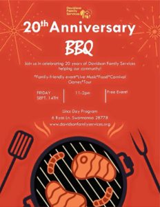 20th Anniversary BBQ @ Davidson Family Services | Swannanoa | North Carolina | United States