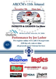 Patriots and Legends Car Show @ Asheville Outlets | Asheville | North Carolina | United States