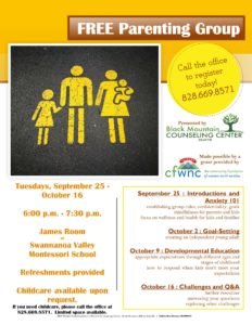 FREE Parenting Class @ James Room at Swannanoa Valley Montessori School | Black Mountain | North Carolina | United States