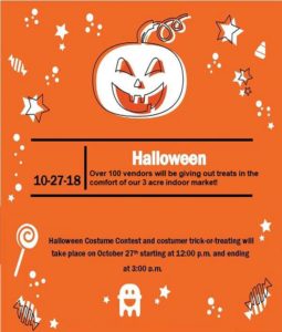 Halloween Indoor Market, Costume Contest & Trick or Treat @ Flea Town USA  | Forest City | North Carolina | United States