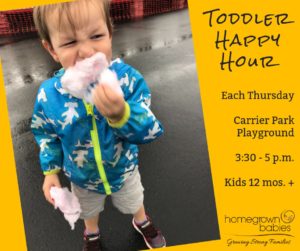 Toddler Happy Hour (12mos+) @ Carrier Park Playground | Asheville | North Carolina | United States