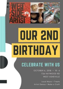 Our 2nd Birthday @ Westside Artist Co-op  | Asheville | North Carolina | United States