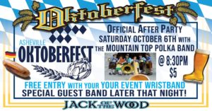 Oktoberfest After Party w/the Mountain Top Polka Band @ Jack of the Wood  | Asheville | North Carolina | United States