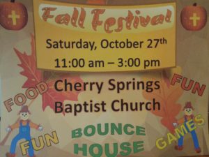 Fall Festival! @ Cherry Springs Baptist Church  | Old Fort | North Carolina | United States