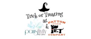 Doggy Trick or Treating and Costume Contest @ Pawsitivity Pet Spa and Patton Avenue Pet Company (all locations) | Asheville | North Carolina | United States