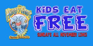 Kids Eat Free Sundays at BG all November @ Blue Ghost Brewing Company  | Fletcher | North Carolina | United States