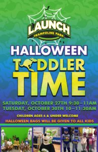 Halloween Toddler Time @ Launch Trampoline Park Asheville | Arden | North Carolina | United States