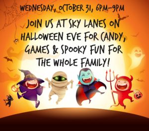 Candy, Games & Spooky Fun! @ Sky Lanes Asheville | Asheville | North Carolina | United States