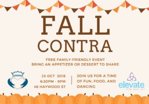 Fall Highland/Elevate Contra Dance @ Elevate Life and Art  | Asheville | North Carolina | United States