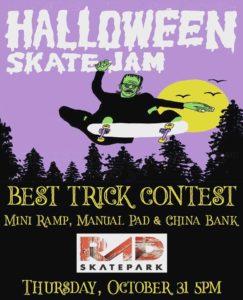 Halloween Skate Jam @ RAD Skatepark | Asheville | North Carolina | United States